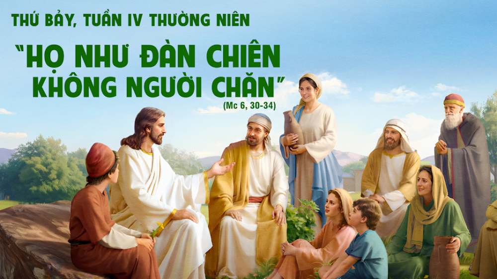  Thứ Bảy Tuần IV Thường Niên  : TÂM HỒN NGƯỜI MỤC TỬ TỪ NGHỈ NGƠI ĐẾN CHẠNH LÒNG THƯƠNG