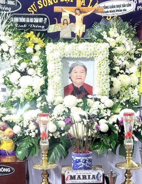 CÁO PHÓ : Cụ Bà  Maria Nguyễn Thị Thảo