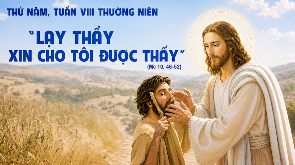 Thứ Năm Tuần VIII TN : TIẾNG KÊU CỦA ĐỨC TIN TỪ BÊN LỀ ĐẾN ĐƯỜNG THEO CHÚA