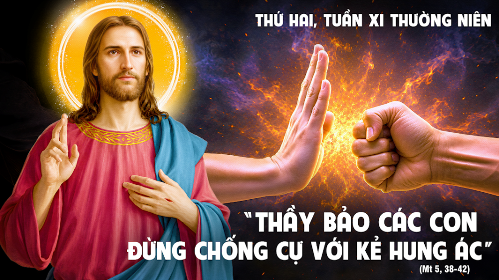 Thứ Hai Tuần XI – TN : LUẬT PHỤC HẬN VÀ LUẬT YÊU THƯƠNG TRỌN VẸN