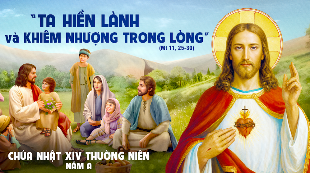CHÚA NHẬT XIV TN : ÁCH CỦA TÌNH YÊU VÀ SỰ NGHỈ NGƠI ĐÍCH THỰC