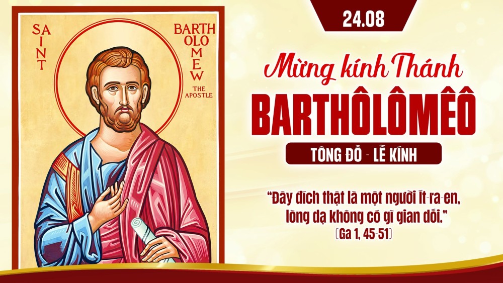 Thứ Hai Tuần XXI TN : Đây đích thật là người Ít-ra-en, lòng dạ không có gì gian dối