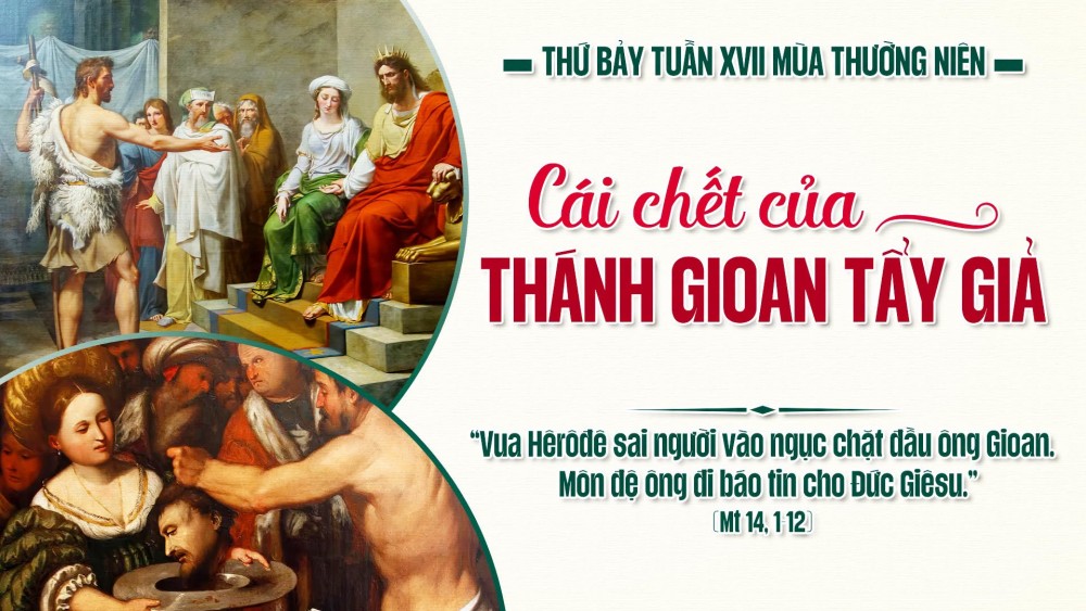 Thứ Bảy Tuần XVII – TN : Lương tâm và sự thật không thể bị giết chết