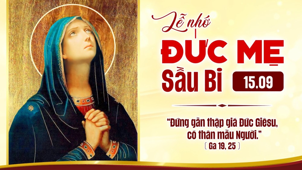 Thứ Ba Tuần XXIV TN : Mẹ đứng đó – hiệp thông trong nỗi đau cứu độ