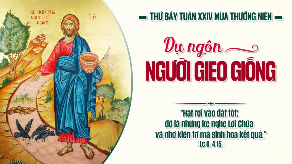 Thứ Bảy Tuần XXIV TN : Mảnh đất tâm hồn và sự kiên trì trong đức tin